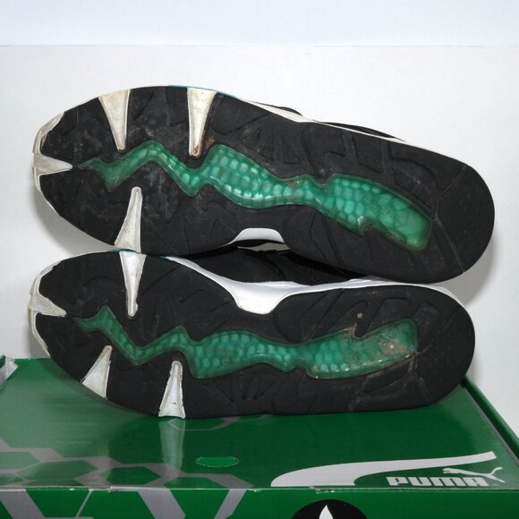 2014 Puma Blaze Of Glory Mesh Evo Trinomic Black Turquoise US 12 357464-01 - Picture 8 of 9